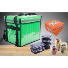 Motor Cycle Insulated Food Delivery Bag Back Pack - 60 Litres