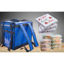 Insulated Food Delivery Bag Back Pack - 42 Litres