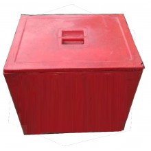 Large 270 Litres Roto Mould Heavy Duty Ice Cooler Box for Meat & Fish Cold Transport 